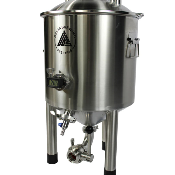 8 Gallon Conical Fermenter, Home Brewing, Beer, Stainless Steel