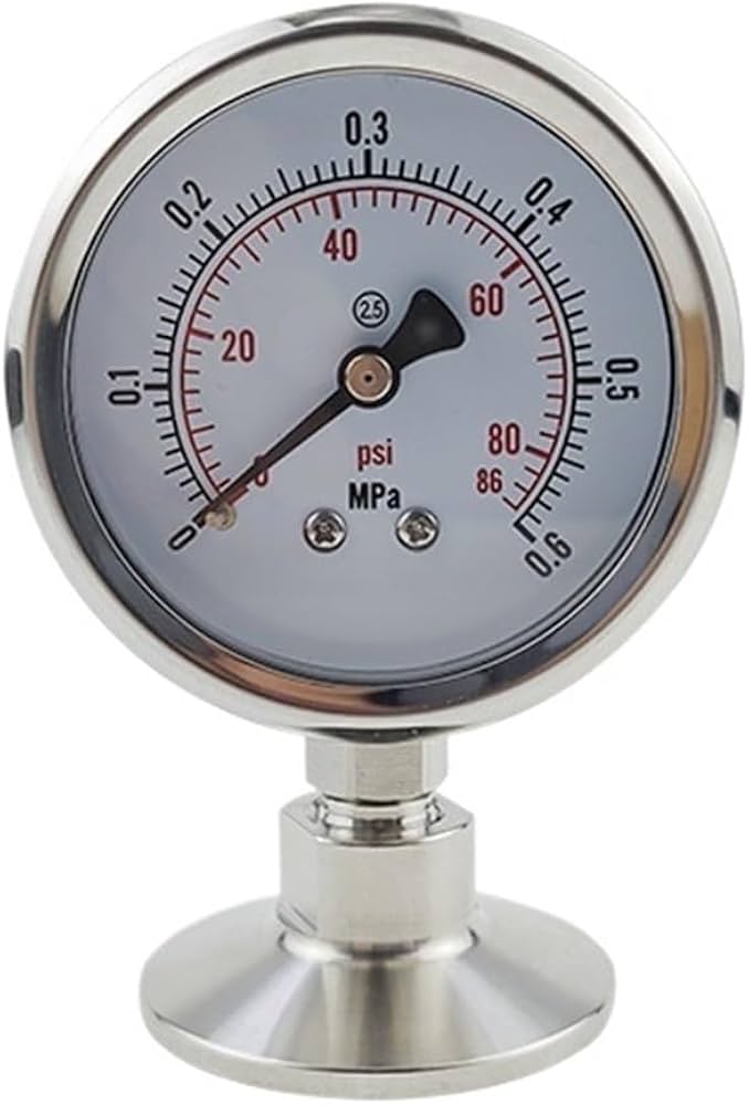 1.5&quot;  Pressure Gauge 0 - 3 Bar